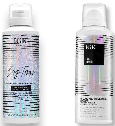 Igk Big Time Volume And Thickening Hair Mousse