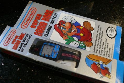 Nelsonic Super Mario Bros Vintage Handheld Electronic Arcade Video Game