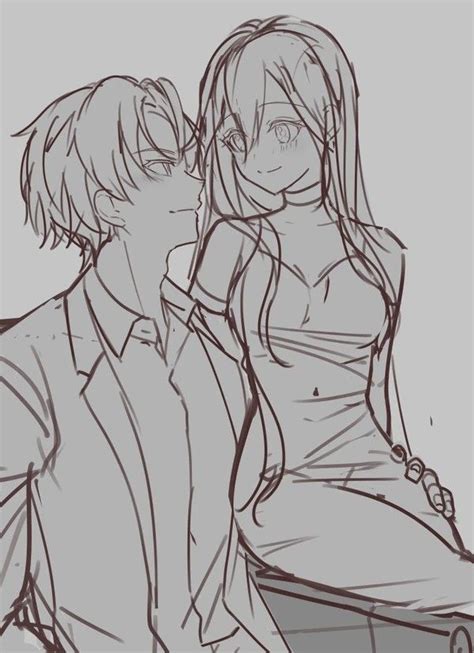 Couple Poses Drawing Couple Drawings Anime Couples Drawings Drawing