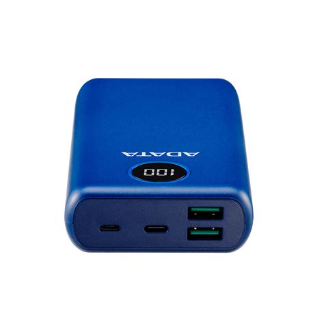 Bateria Portatil Power Bank 20000mAh ADATA P20000QCD Blue