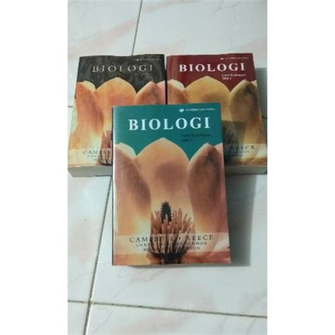 Jual BIOLOGI JILID 1 2 3 EDISI KEDELAPAN CAMPBELL 1 SET LENGKAP