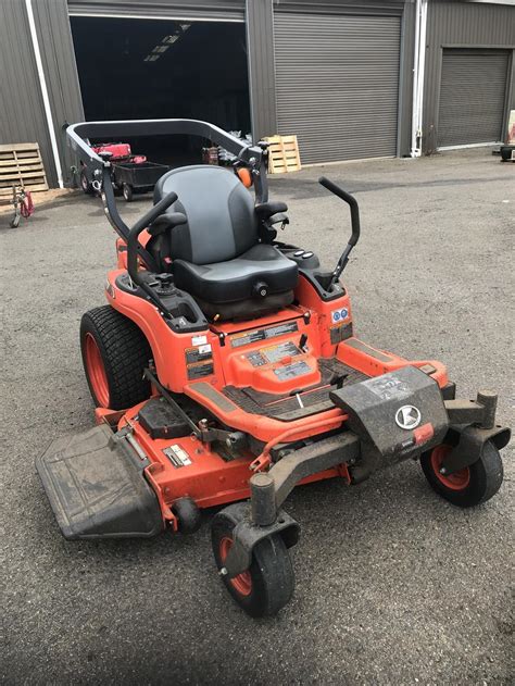 Lot A Kubota Ride On Mower Fd Szd Model No Rck P Z