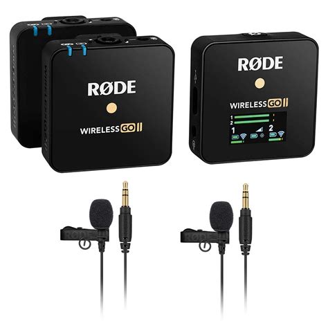 Amazon Rode Wireless GO II 2 Person Compact Wireless Mic System