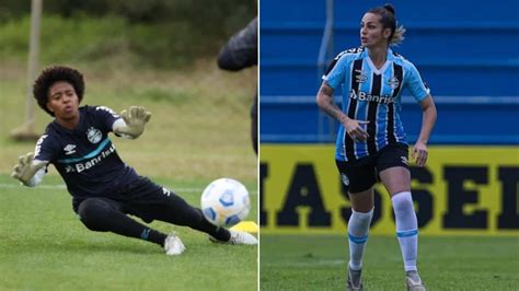 Futebol feminino Grêmio anuncia a renovação de duas atletas