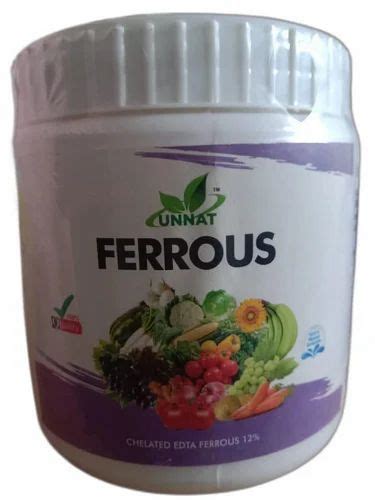 Powder Unnat Chelated Edta Ferrous Fertilizer For Fertilizers At Rs