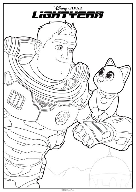 Buzz Lightyear Printable Coloring Pages