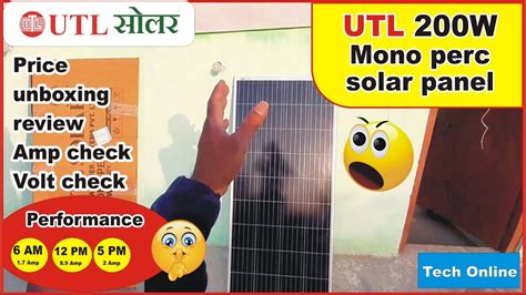 Utl Watt Mono Perc Solar Panel Price Performance Volt