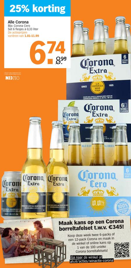 Corona Speciaalbier Folder Aanbieding Bij Albert Heijn Details