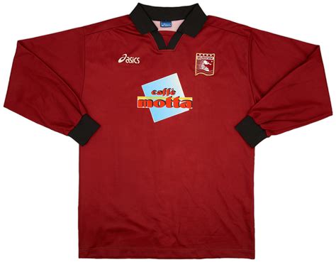 1996 97 Salernitana Home L S Shirt 4 8 10 XL