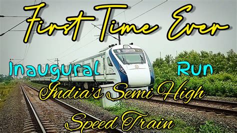 Puri Rourkela Vande Bharat Express On It S Inaugural Run From Puri To