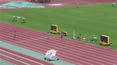 女子200m予選1組 千葉県選手権2024 Youtube