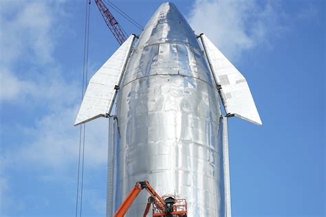 Gallery Spacexs Starship Mk1 Spacecraft Prototype In Pictures