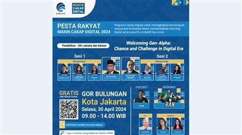 Kominfo Gelar Seminar Digital Bahas Generasi Alpha Selasa April