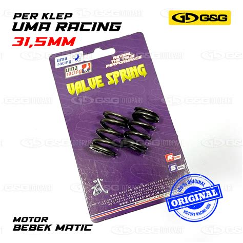 Jual Per Pir Klep Uma Racing Bebek Matic Mm Original Shopee Indonesia