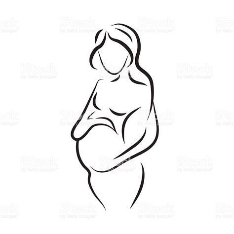 Pregnancy Silhouette Clip Art Free at GetDrawings | Free download