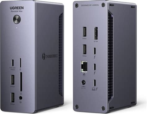 UGREEN Revodok Max 213 Docking Station Thunderbolt 4 13 In 1 Hub USB C