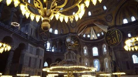 Tourists Visiting Hagia Sophia Mosque I Stock Video Pond5