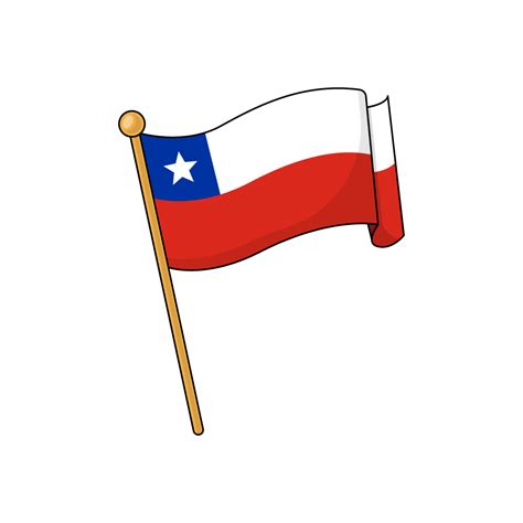 Chile Flag Royalty Free Stock SVG Vector and Clip Art