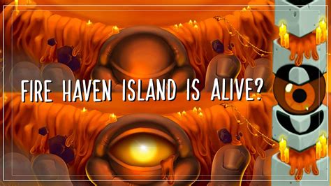 FIRE HAVEN ISLAND COLOSSAL My Singing Monsters Concept FAN VERSION