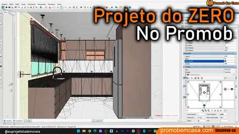 Projetando Cozinha Do Zero No Promob Passo A Passo Curso Promob Em Casa