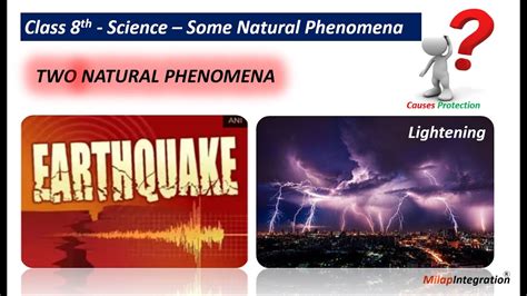 Natural Phenomena Class 8 Science CBSE NCERT Milap Integration