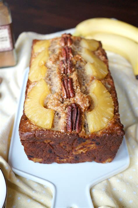 Vegan Hummingbird Bread {banana Pineapple And Pecan} The Baking Fairy