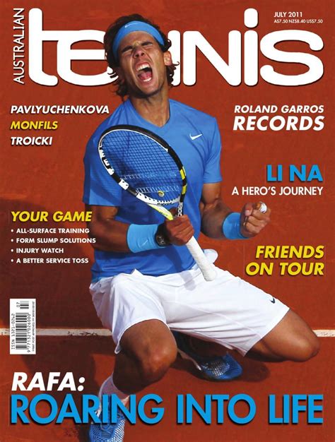 Australian Tennis Magazine July 2011 Tennis Magazine Australian