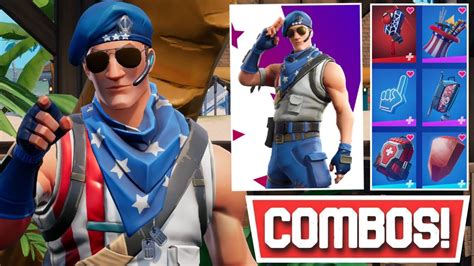 Best Star Spangled Trooper Skin 4th Of July 2022 Combos Fortnite