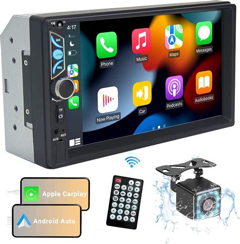 Buy Double Din Car Stereo 7 Inch Touchscreen Car Radio With Apple Carplay And Android Auto