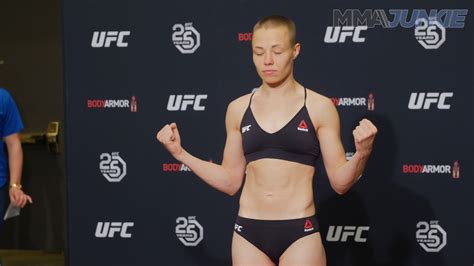 Rose Namajunas Weigh In