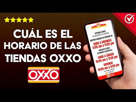 Horario de cierre de los Oxxos Descubre a qué hora cierran