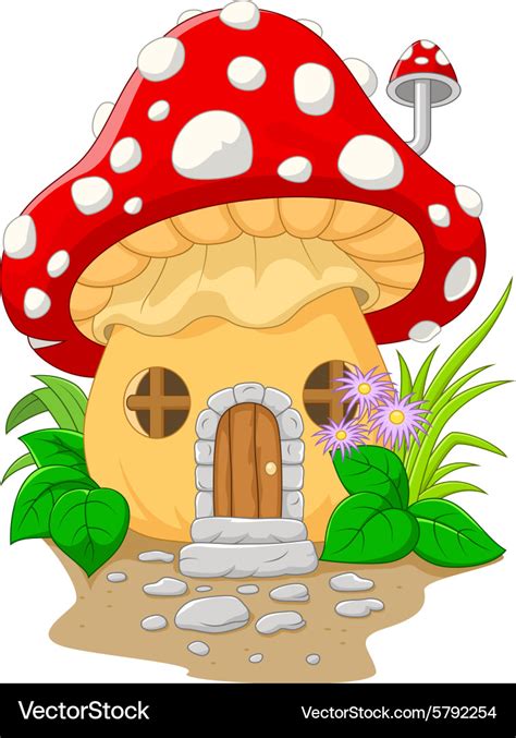 Mushroom House Cartoon