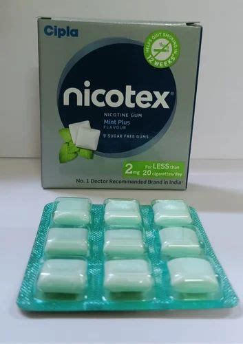 Mg Mint Nicotex Nicotine Chewing Gum At Rs Pack In Nagpur Id