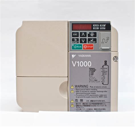 Yaskawa V1000 Vfd Inverter Drive 5 5kw 3hp 200 ~ 240v Cimr Va2a00 Eisen Machinery Inc