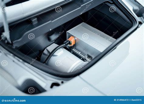 Hydrogen Fuel Cell System Integration In Vehicle Stock Photo ...