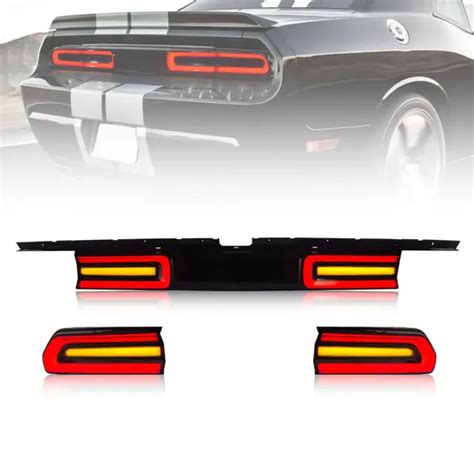 VLAND LED FEUX Arrière Fumés Pour DODGE Challenger 2008 14 avec