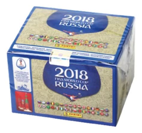 25 Sobres De Estampas Copa Del Mundo Rusia 2018 Panini Meses sin interés