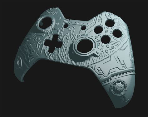 Free Stl File Cyberpunk Xbox Controller Faceplate 🎮 ・3d Printing Idea To Download・cults