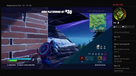 Fortnite Live Verlosung bei 40 abos in RDW Totengräber auf 130 YouTube