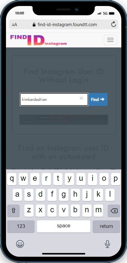 Trouver Un Identifiant D Utilisateur Instagram Profil Outil