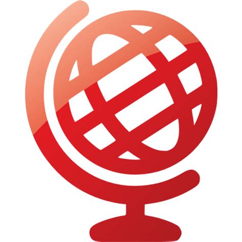 Web 2 Ruby Red Globe 3 Icon Free Web 2 Ruby Red Globe Icons Web 2