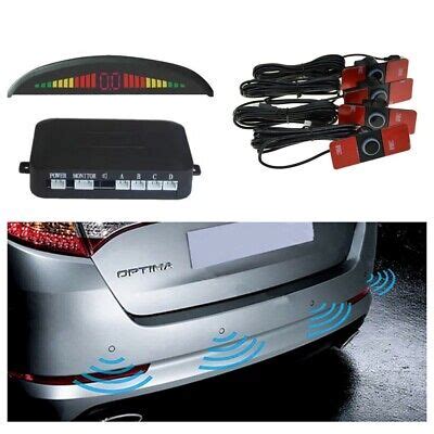 Parking Sensors Buzzer Car Reverse Backup Rear Radar System Sound