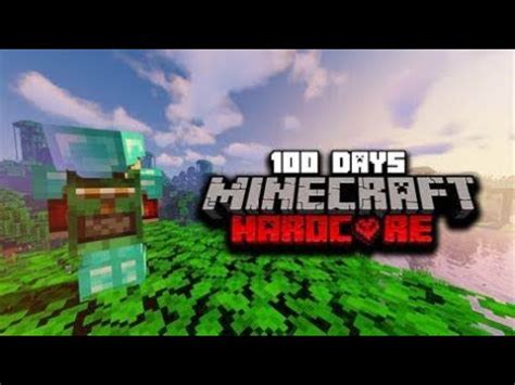 Surviving 100 Days In Minecraft Hardcore Mode YouTube