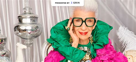 For Her 100th Birthday Fashion Icon Iris Apfel Aims To Celebrate Bold