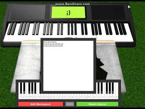 Roblox Piano Sheet Music Undertale