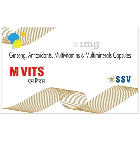 M Vits Capsule Buy Strip Of 100 Capsules At Best Price In India 1mg