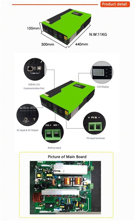 Invertor Solar Offgrid Hibrid 48 V Dbsolar