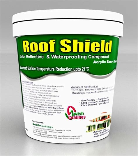 Roof Shield Waterproofing And Solar Reflective Coating Paint At ₹ 915kg