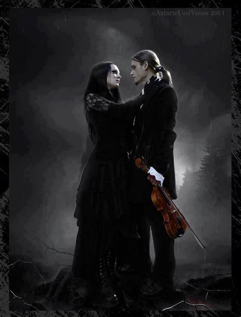 #Gothic romantic couple with Renaissance look and violin. Nice touch or out of place? | Gothic ...