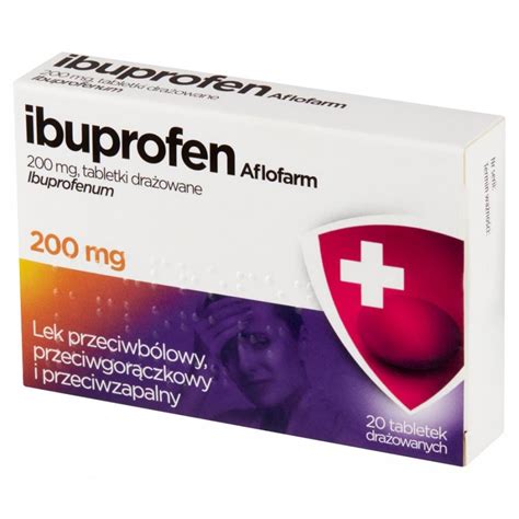 Ibuprofen Aflofarm Mg X Tabl Dra Owanych Cena Apteka